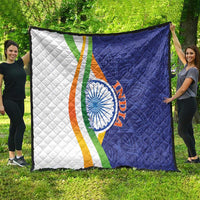 India Independence Day Quilt Mandala Paisley Floral - Wonder Print Shop