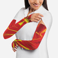 Personalised Macedonia Arm Sleeves Flag Color Inspired