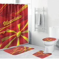 Macedonia Bathroom Set Flag Color Inspired