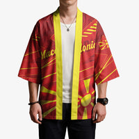 Personalised Macedonia Kimono Flag Color Inspired