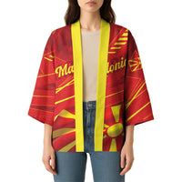 Personalised Macedonia Kimono Flag Color Inspired