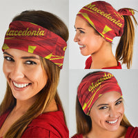 Macedonia Neck Gaiter Flag Color Inspired