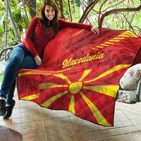 Macedonia Quilt Flag Color Inspired