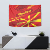 Macedonia Tapestry Flag Color Inspired