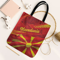 Macedonia Tote Bag Flag Color Inspired