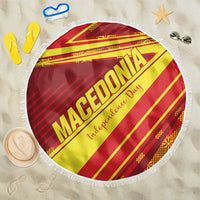Macedonia Independence Day Beach Blanket 8 September 1991