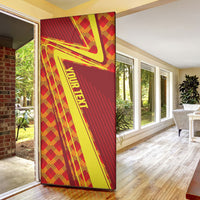 Personalised Macedonia Independence Day Door Cover 8 September 1991