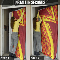 Personalised Macedonia Independence Day Door Cover 8 September 1991