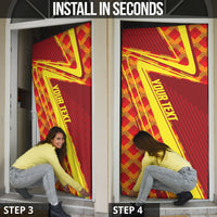 Personalised Macedonia Independence Day Door Cover 8 September 1991