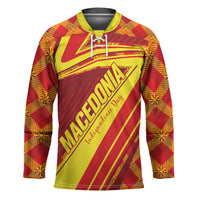 Personalised Macedonia Independence Day Hockey Jersey 8 September 1991