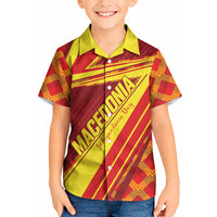 Personalised Macedonia Independence Day Kid Hawaiian Shirt 8 September 1991