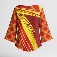 Personalised Macedonia Independence Day Kimono Sleeve Blouse 8 September 1991