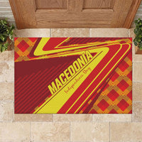 Macedonia Independence Day Rubber Doormat 8 September 1991