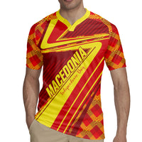 Personalised Macedonia Independence Day Rugby Jersey 8 September 1991