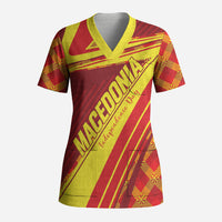 Personalised Macedonia Independence Day Scrub Top 8 September 1991