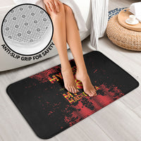 My Heart My Country My Macedonia Bathroom Set Grunge Style