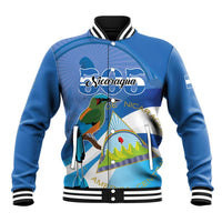 Nicaragua 505 Guardabarranco Baseball Jacket En Dios confiamos - Wonder Print Shop