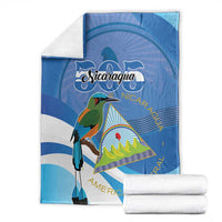 Nicaragua 505 Guardabarranco Blanket En Dios confiamos - Wonder Print Shop