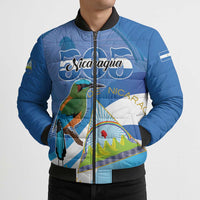 Nicaragua 505 Guardabarranco Bomber Puffer Jacket En Dios confiamos - Wonder Print Shop