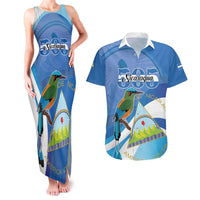 Nicaragua 505 Guardabarranco Couples Matching Tank Maxi Dress and Hawaiian Shirt En Dios confiamos - Wonder Print Shop