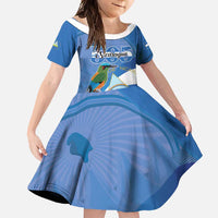 Nicaragua 505 Guardabarranco Family Matching Mermaid Dress and Hawaiian Shirt En Dios confiamos - Wonder Print Shop