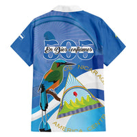 Nicaragua 505 Guardabarranco Family Matching Summer Maxi Dress and Hawaiian Shirt En Dios confiamos - Wonder Print Shop