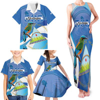 Nicaragua 505 Guardabarranco Family Matching Tank Maxi Dress and Hawaiian Shirt En Dios confiamos - Wonder Print Shop