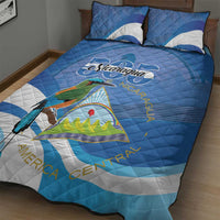Nicaragua 505 Guardabarranco Quilt Bed Set En Dios confiamos - Wonder Print Shop