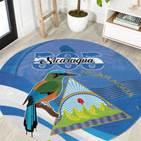 Nicaragua 505 Guardabarranco Round Carpet En Dios confiamos - Wonder Print Shop