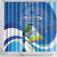 Nicaragua 505 Guardabarranco Shower Curtain En Dios confiamos - Wonder Print Shop