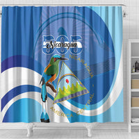 Nicaragua 505 Guardabarranco Shower Curtain En Dios confiamos - Wonder Print Shop