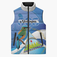 Nicaragua 505 Guardabarranco Sleeveless Puffer Jacket En Dios confiamos - Wonder Print Shop