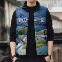 Nicaragua 505 Guardabarranco Sleeveless Puffer Jacket En Dios confiamos - Wonder Print Shop