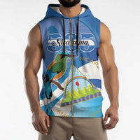 Nicaragua 505 Guardabarranco Sleeveless Zip Hoodie En Dios confiamos - Wonder Print Shop