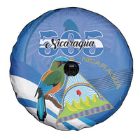 Nicaragua 505 Guardabarranco Spare Tire Cover En Dios confiamos - Wonder Print Shop