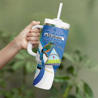 Nicaragua 505 Guardabarranco Tumbler With Handle En Dios confiamos - Wonder Print Shop