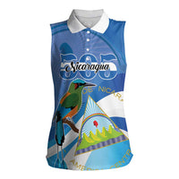 Nicaragua 505 Guardabarranco Women Sleeveless Polo Shirt En Dios confiamos - Wonder Print Shop