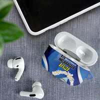 Nicaragua Independence Day 1821 AirPods Case Plumeria Floral - Wonder Print Shop