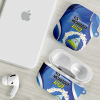 Nicaragua Independence Day 1821 AirPods Case Plumeria Floral - Wonder Print Shop