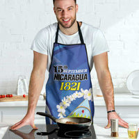 Nicaragua Independence Day 1821 Apron Plumeria Floral - Wonder Print Shop