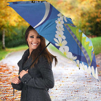 Nicaragua Independence Day 1821 Umbrella Plumeria Floral - Wonder Print Shop