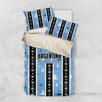 Argentina Christmas Bedding Set Feliz Navidad Sol de Mayo - Wonder Print Shop