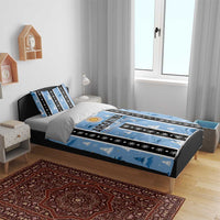Argentina Christmas Bedding Set Feliz Navidad Sol de Mayo - Wonder Print Shop