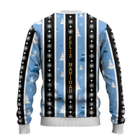 Argentina Christmas Ugly Christmas Sweater Feliz Navidad Sol de Mayo - Wonder Print Shop