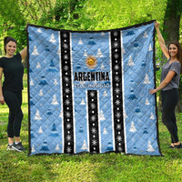 Argentina Christmas Quilt Feliz Navidad Sol de Mayo - Wonder Print Shop