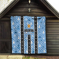 Argentina Christmas Quilt Feliz Navidad Sol de Mayo - Wonder Print Shop