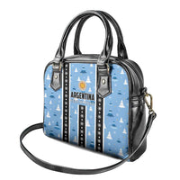 Argentina Christmas Shoulder Handbag Feliz Navidad Sol de Mayo
