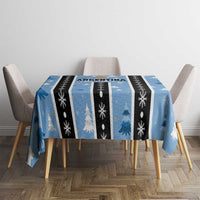 Argentina Christmas Tablecloth Feliz Navidad Sol de Mayo - Wonder Print Shop