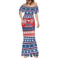 Personalized Czech Republic Christmas Mermaid Dress Czechia Vesele Vanoce - Wonder Print Shop