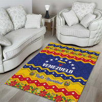 Venezuela Christmas Area Rug Feliz Navidad - Wonder Print Shop